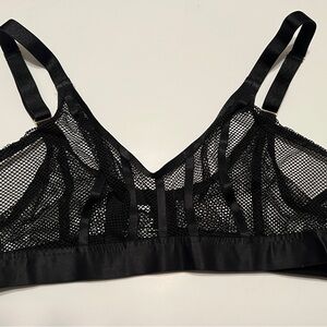 SNAG Black Mesh Bralette
